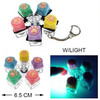 2.6" Light-Up Paw Keyboard Fidget Spinner Keychain $3.00 each