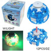 2.5" Light-Up Press to Spin Fidget Ball Toy 12 pcs per display $2.00 each