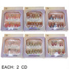 12-Piece Pre-Glued Rhinestone Press-On Nails .75 each