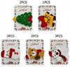3.2" Plush Christmas Character Hair Clip .70 each