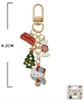 3.6" Merry Christmas Novelty Charm Keychain .75 each