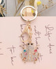 Rhinestone Ladybug Keychain & Bag Charm .70 each