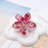 Tropical Floral Plumeria Hair Claw Clips .70 each