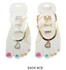 4 Pc Anklet w/ Heart Pendant & Toe Ring Set .70 each set