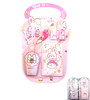 Kids' 5 Pc Cartoon Stationery Set with Safety Scissors .75 each