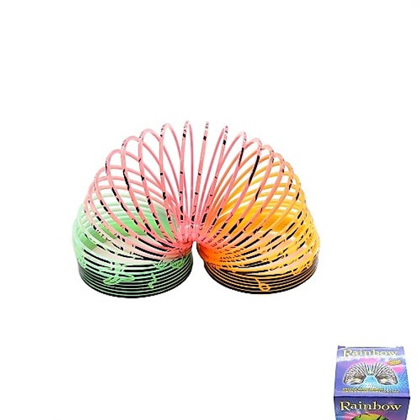 2.5" X 2.5" Ind. Boxed Neon Color Magic Springs Dinosaurs  12 per pk .66 each