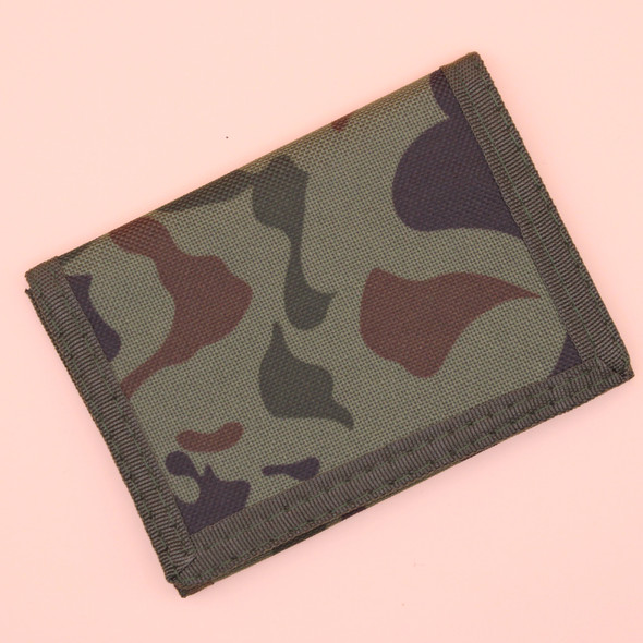 Camo Print Tri Fold Wallet .62 each