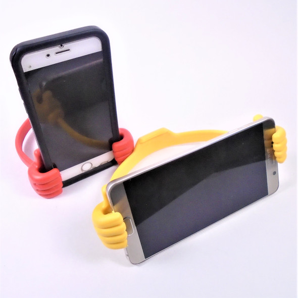 Asst Color Thumbs Up Adjustable Cell Phone Stands .75 ea