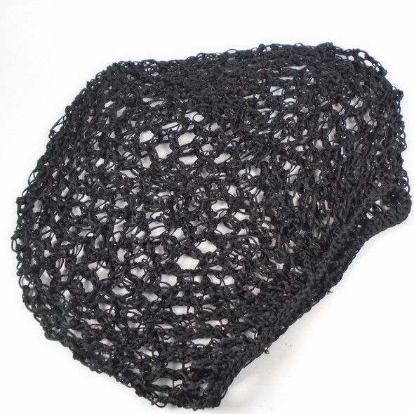 Large Size Crochet Hair Nets  All Black Color  .92 ea 