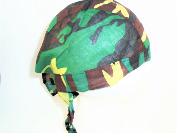 Camo Print 100% Cotton Durags .58 each