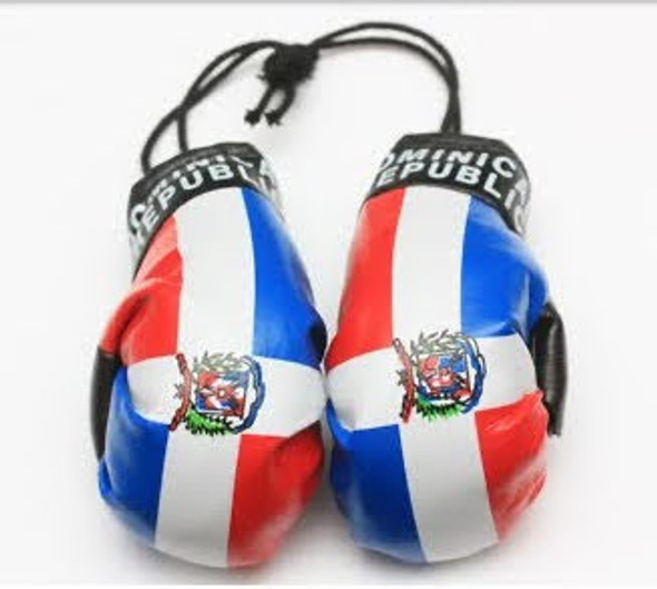 Pair of 4" Boxing Glove Country Hangers Dominican Republic 6 prs per pk $ 1.70 ea set
