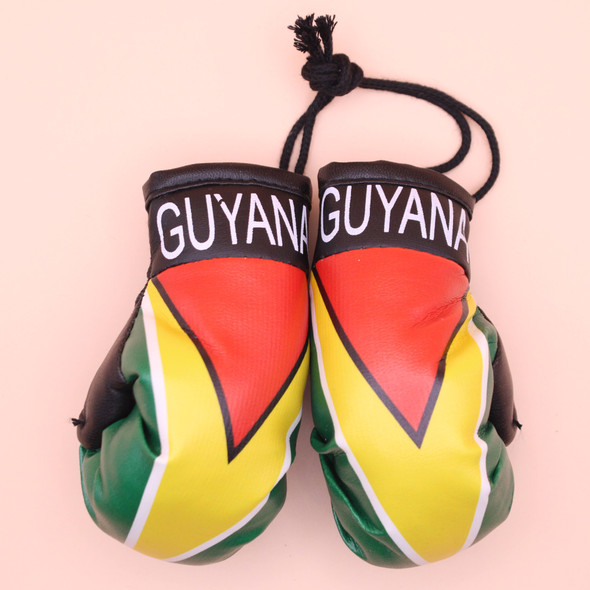 Pair of 4" Boxing Glove Country Hangers Guyana 6 prs per pk $ 1.70 ea set