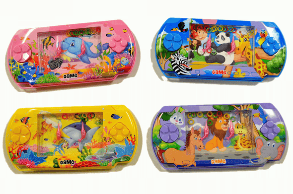 3" X 6" Animal Theme Water Toy Game Asst Colors .75 each