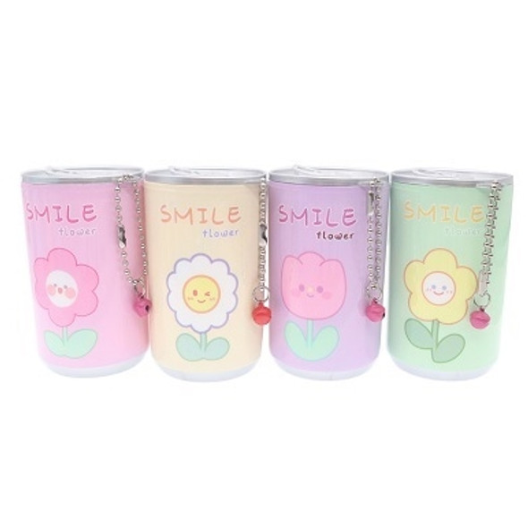 3.25" Tall Can Smile Flowers  Keychain w/ Wet Wipes .65 each