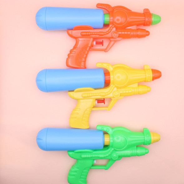 9" Mixed Color Water Gun w/  Water Tank 12 per pk .75 each 