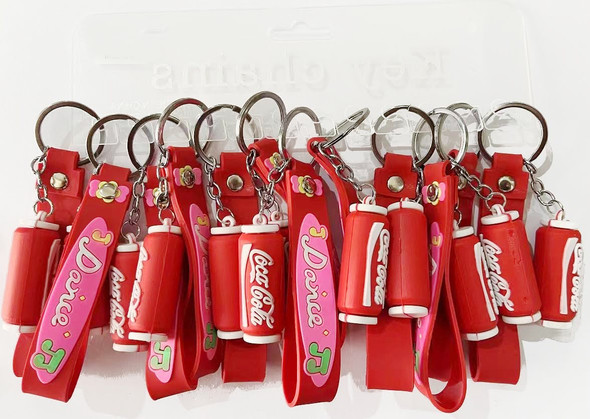 3 in 1 Strap Cola Keychain .62 each