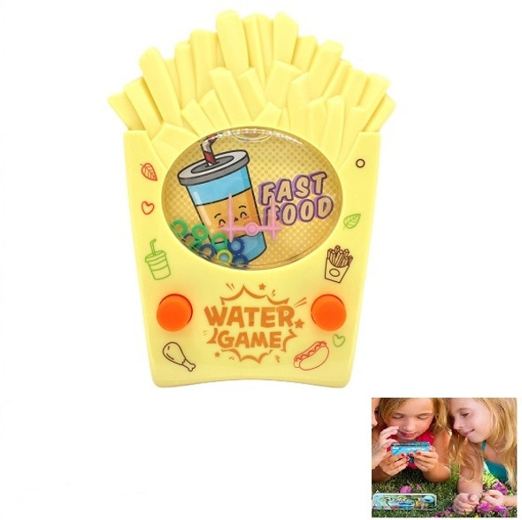 French Fries Fast Food Handheld Water Ring Game 24 pcs per display box .62 each