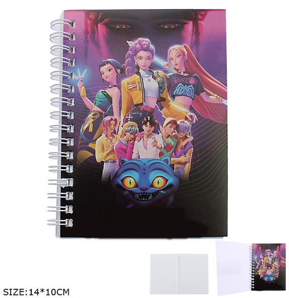 5.5"x4.9" Novelty Notebook 12 per pk (1491) .68 each