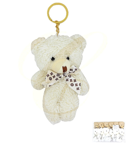 Plush Teddy Bear Keychain .68 each