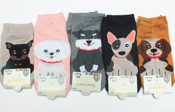 Low Cut Dog Socks  Asst Colors  .68 each pair 