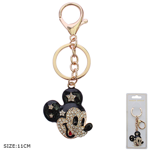 4.3" Sparkling Rhinestone Novelty Keychain/ Bag Charm .68 each