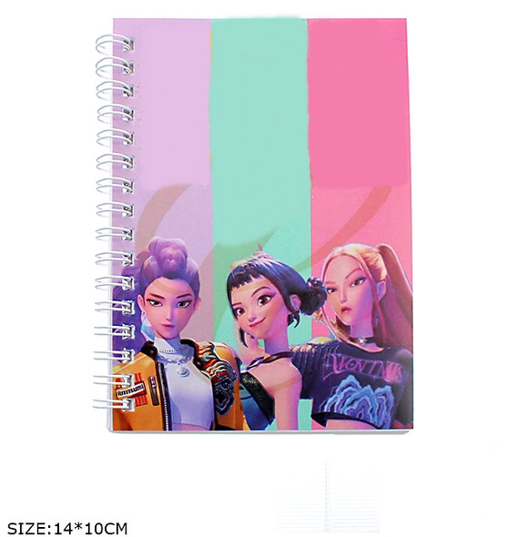 5.5"x4.9" Novelty Notebook 12 per pk .68 each