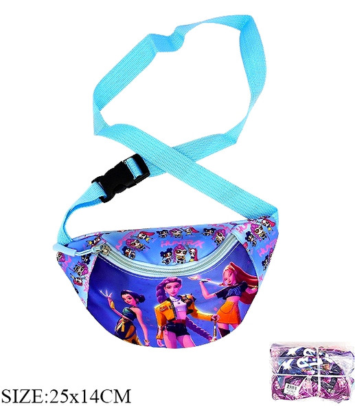 9.8" x 5.5" Novelty Waist Bag / Fanny Pack (131) $3.50 each