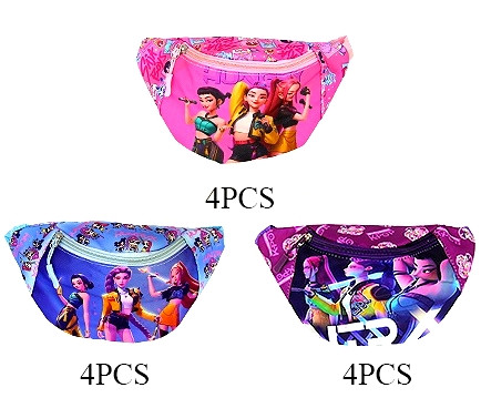 9.8" x 5.5" Novelty Waist Bag / Fanny Pack (131) $3.50 each