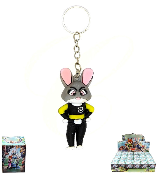 2.3" Novelty Keychain with Mystery Box 24 pcs per display box (2581) .75 each