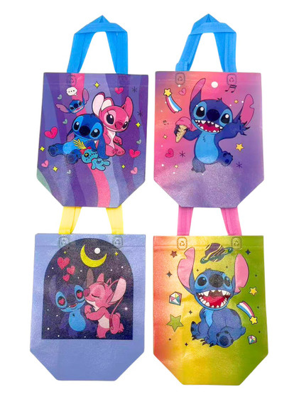 8.6" x 9" Medium Size Reusable Novelty Tote Bag .64 each