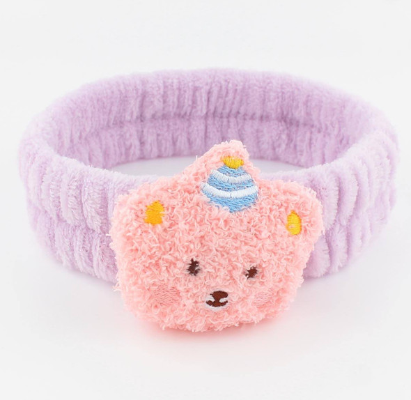 Kids Party Bear Plush Spa Headband .68 each