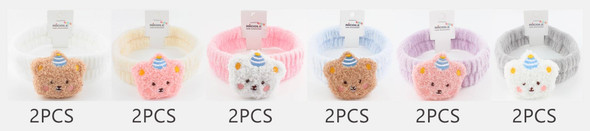 Kids Party Bear Plush Spa Headband .68 each