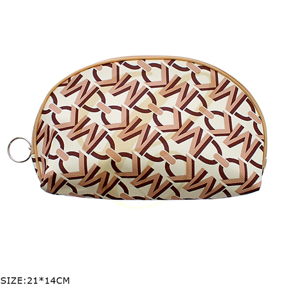 8.2" x 5.5" Hi Fashion Print Zipper All Purpose Cosmetic Bag (0701R) .68 each