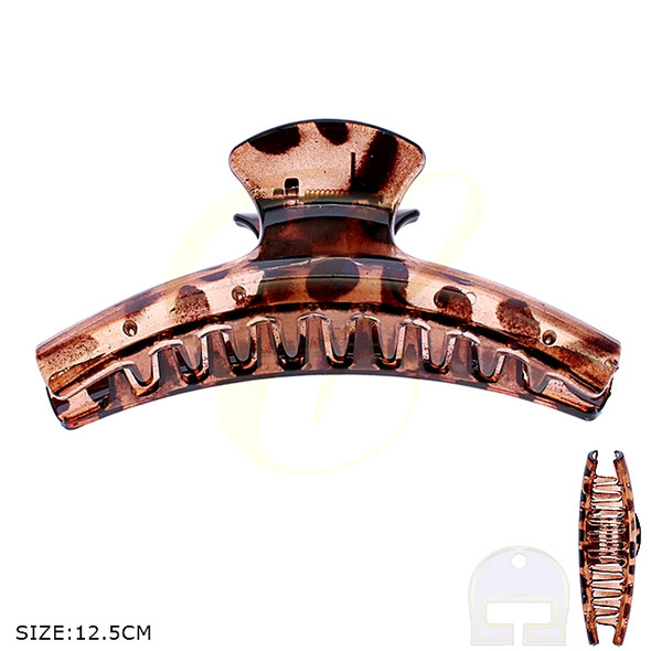 4.9" Classic Tortoise Shell Hair Claw Clips .68 each