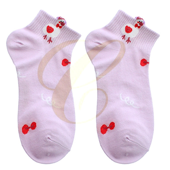 Cute Animal Pattern Ankle Socks .68 each