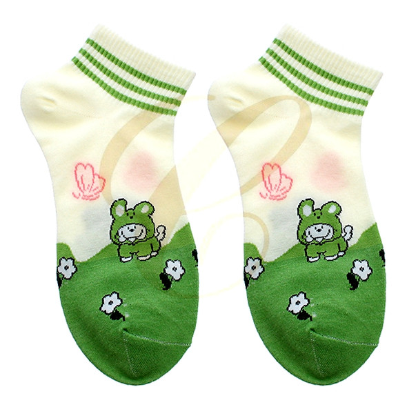 Cute Dog Pattern Ankle Socks .68 each