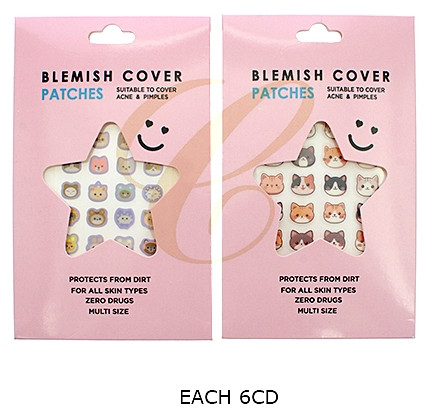 Cute Cat Acne Patches .68 each