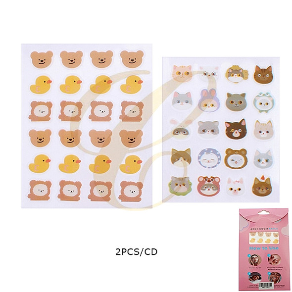 Cute Animals Acne Patches (1502) .68 each