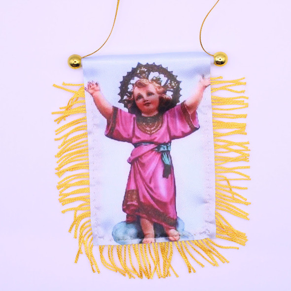 4" X 6" Mini Banner Baby Jesus Flag  .64 each