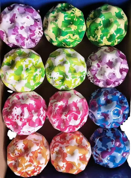 Camo High Bouncing Space Moon Ball .75 each