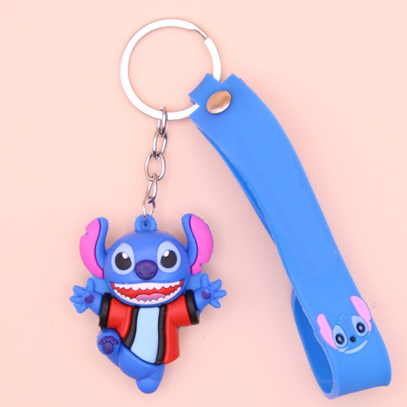 Novelty 3 in 1 Strap Keychain Asst Colors (9262) .68 each