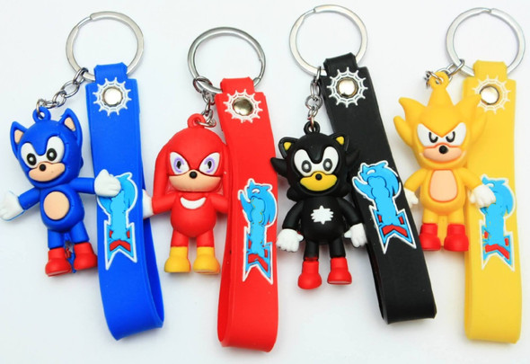 Novelty 3 in 1 Strap Keychain Asst Colors (9150) .68 each