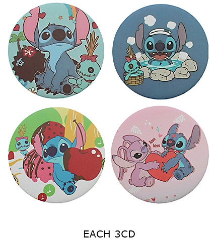 Novelty Compact Mirror 12 pcs per display box (1402) .68 each