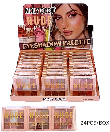 9 Color Natural Matte & Shimmer Shades Eyeshadow Palette $1.50 each