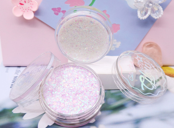 Glow Glitter Powder 4 Colors 24 PCS Display Box .75 each