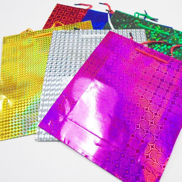 Hologram Gift Bags 9" X 10.5  12 per pk .45 each