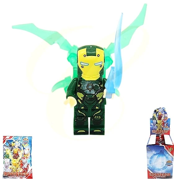 NEW Mini Brick Figure Set Mystery Packs 24 per display case (1578) .75 each