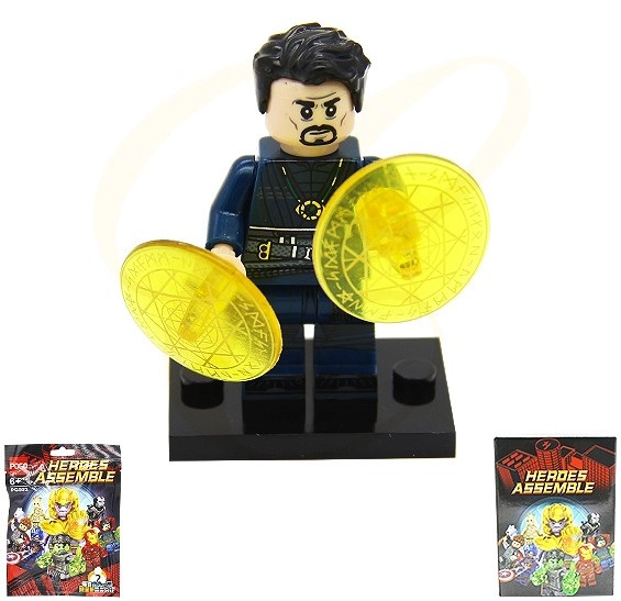 NEW Mini Brick Figure Set Mystery Packs 24 per display case (1582) .75 each
