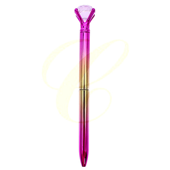 Metallic Diamond Gel Pens 48 pcs per display box .68 each