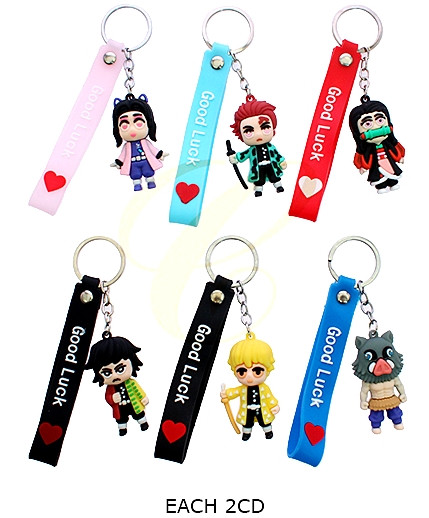 Novelty 3 in 1 Strap Keychain (0681) .68 each